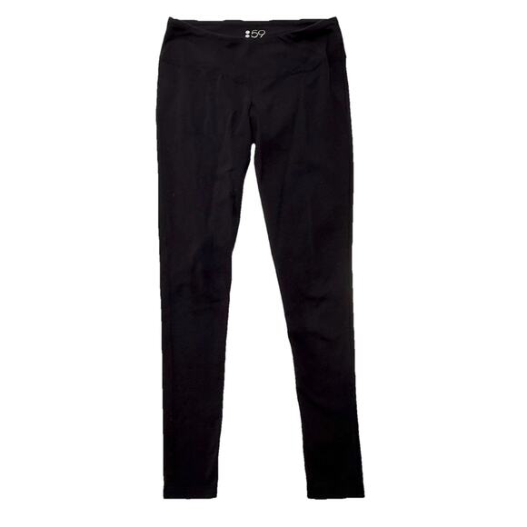 Splits 59 Black Leggings Solid Womens Size Small Athletic Yoga Workouts Stretch - Picture 1 of 10